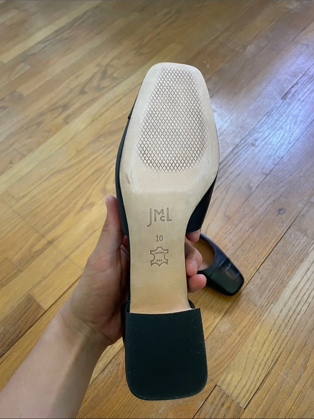 LIKE NEW- J McLaughlin Block Heel Pumps